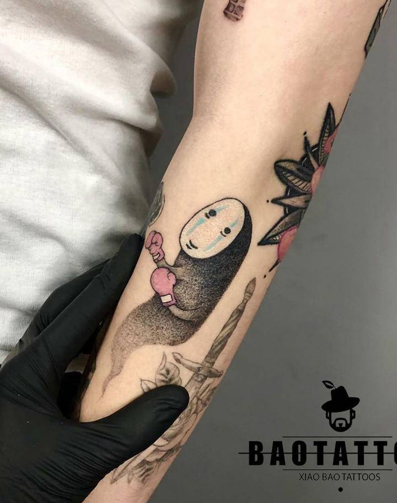 恢复后纹身图片_手臂点刺纹身图案