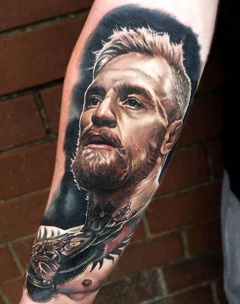 哦美写实纹身图片_欧美写实纹身图案