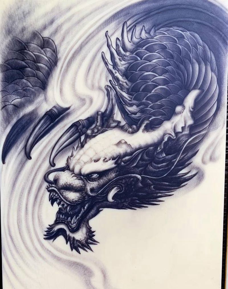 一些练习皮和纹身图片_新传统纹身图案