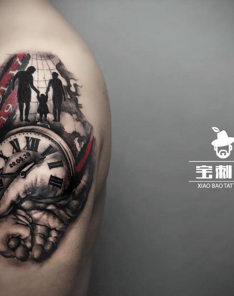 欧美写实作品纹身图片_手臂欧美写实纹身图案