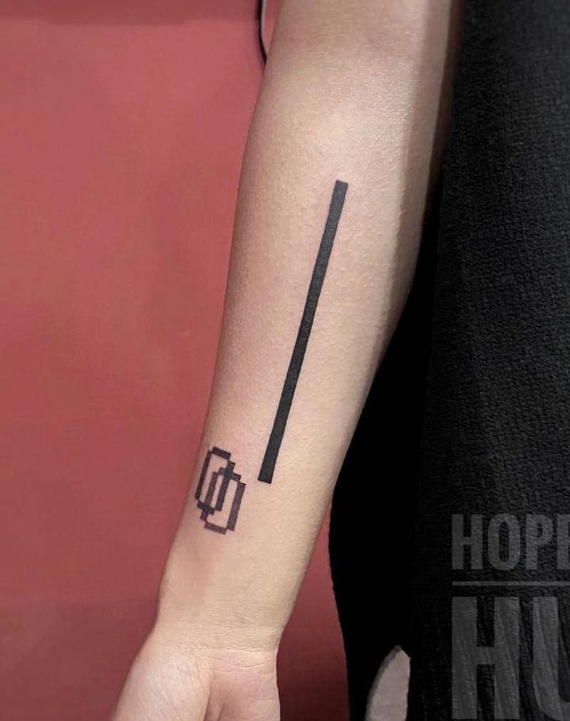 遮盖黑条纹身图片_手部手臂点刺遮盖纹身图案