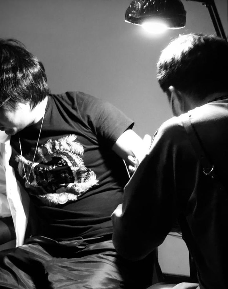 态度决定答案纹身图片_手臂新传统纹身图案