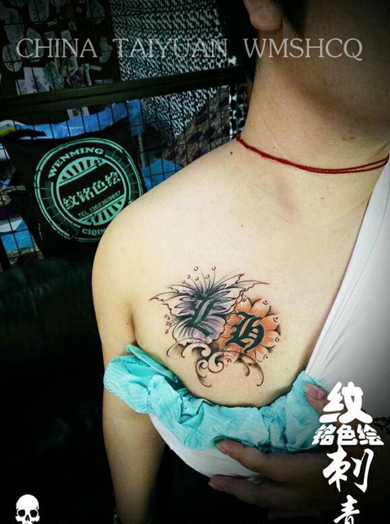 修改添加，遮盖作品纹身图片