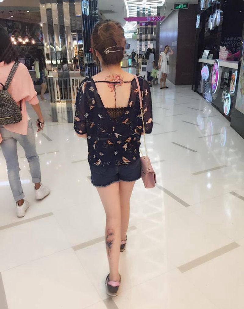 出来溜达纹身图片