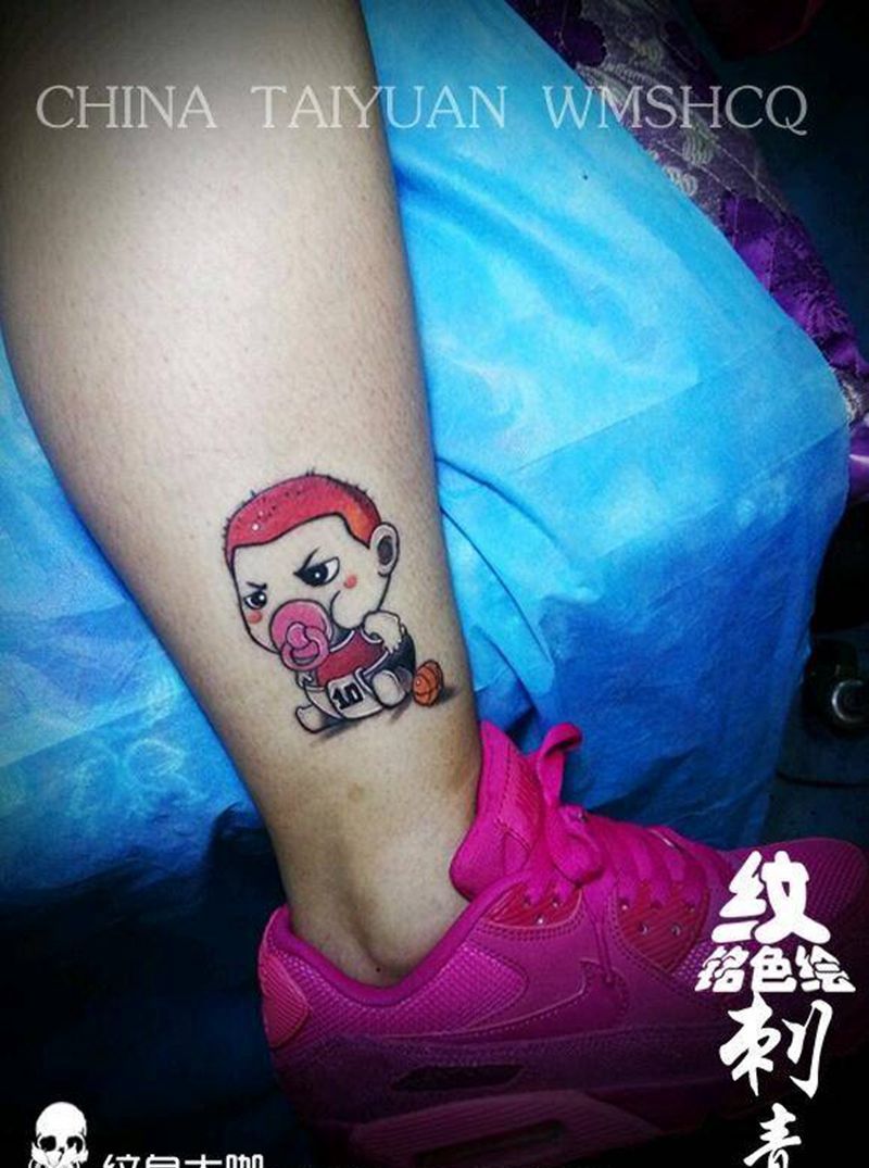 Q班樱木花道纹身图片