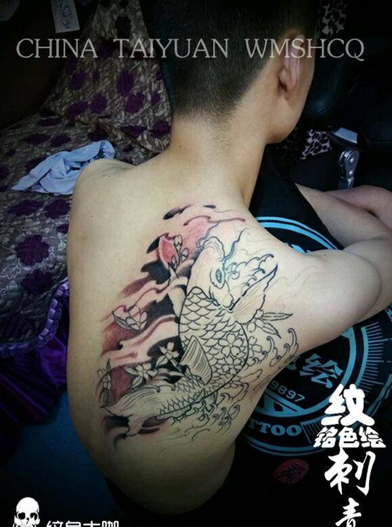 从开始做到恢复完效果纹身图片