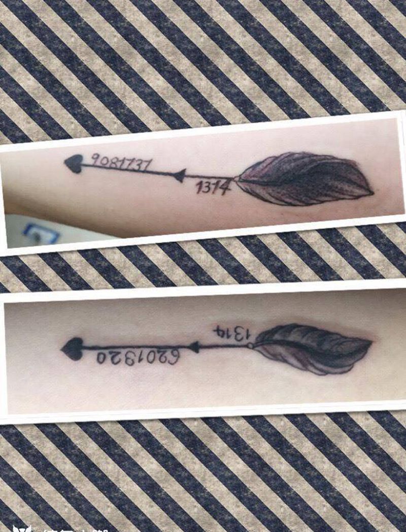 箭头纹身纹身图片