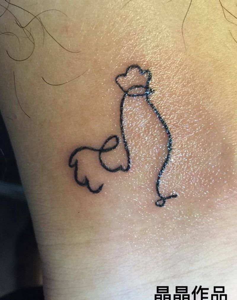 学员小清新纹身图片