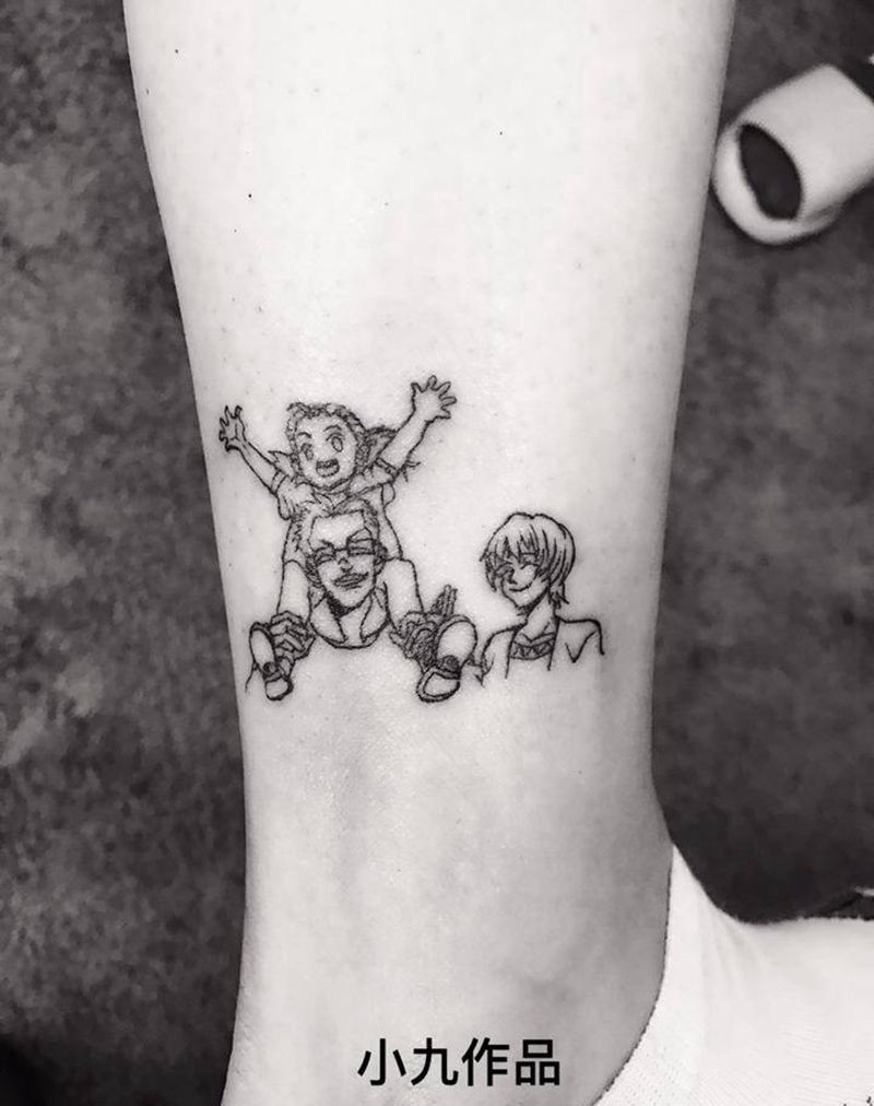 小清新纹身图片