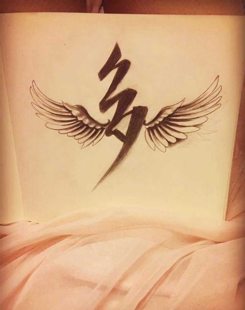 原创设计纹身图片_手臂原创传统手稿纹身图案