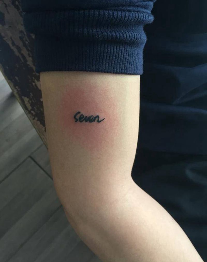 小清新纹身图片