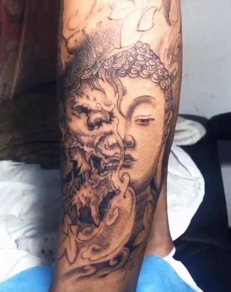 2个月前的一念之间纹身图片