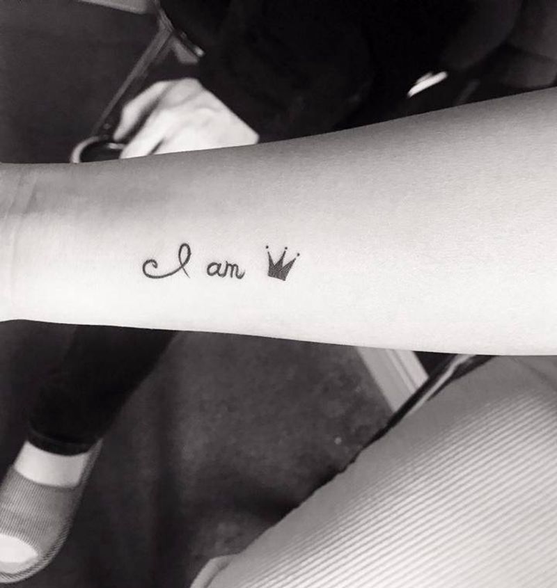 小而精纹身图片