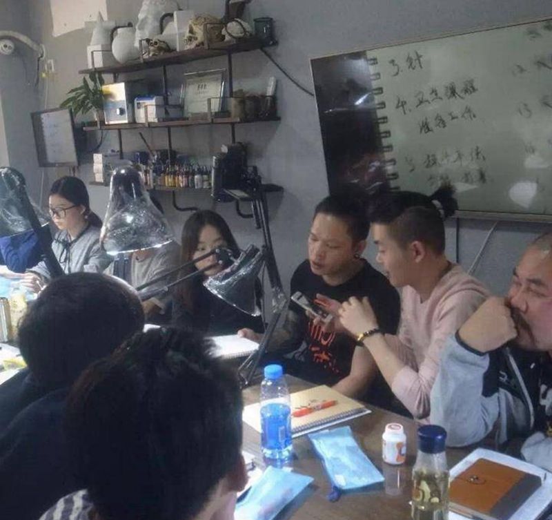 墨尊堂进修学习纹身图片