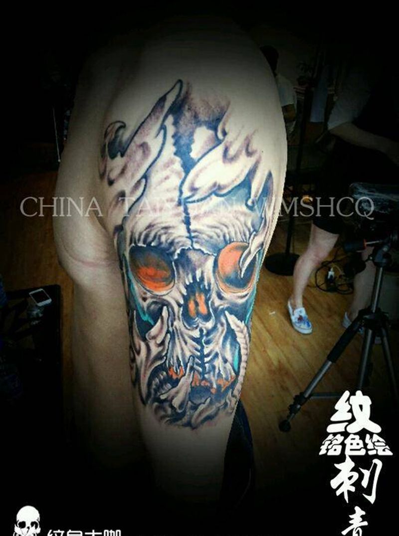 个性大臂！纹身图片