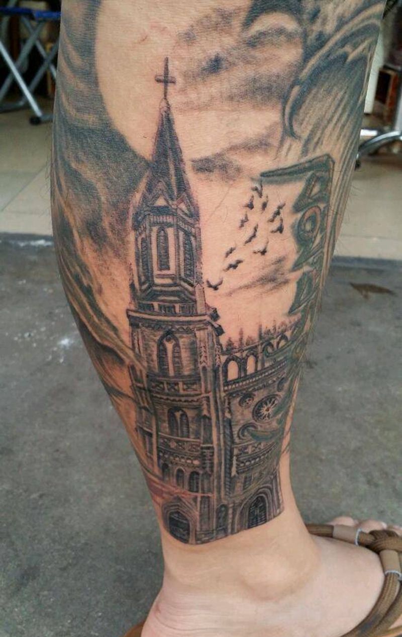 太原翼龙刺青原创作品纹身图片