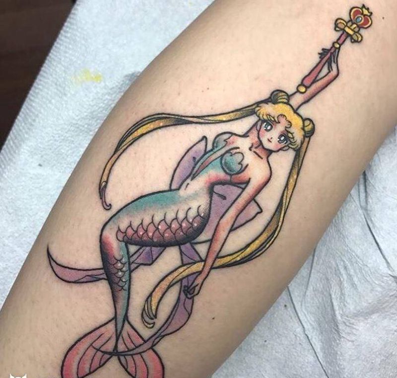 美少女战士纹身图片