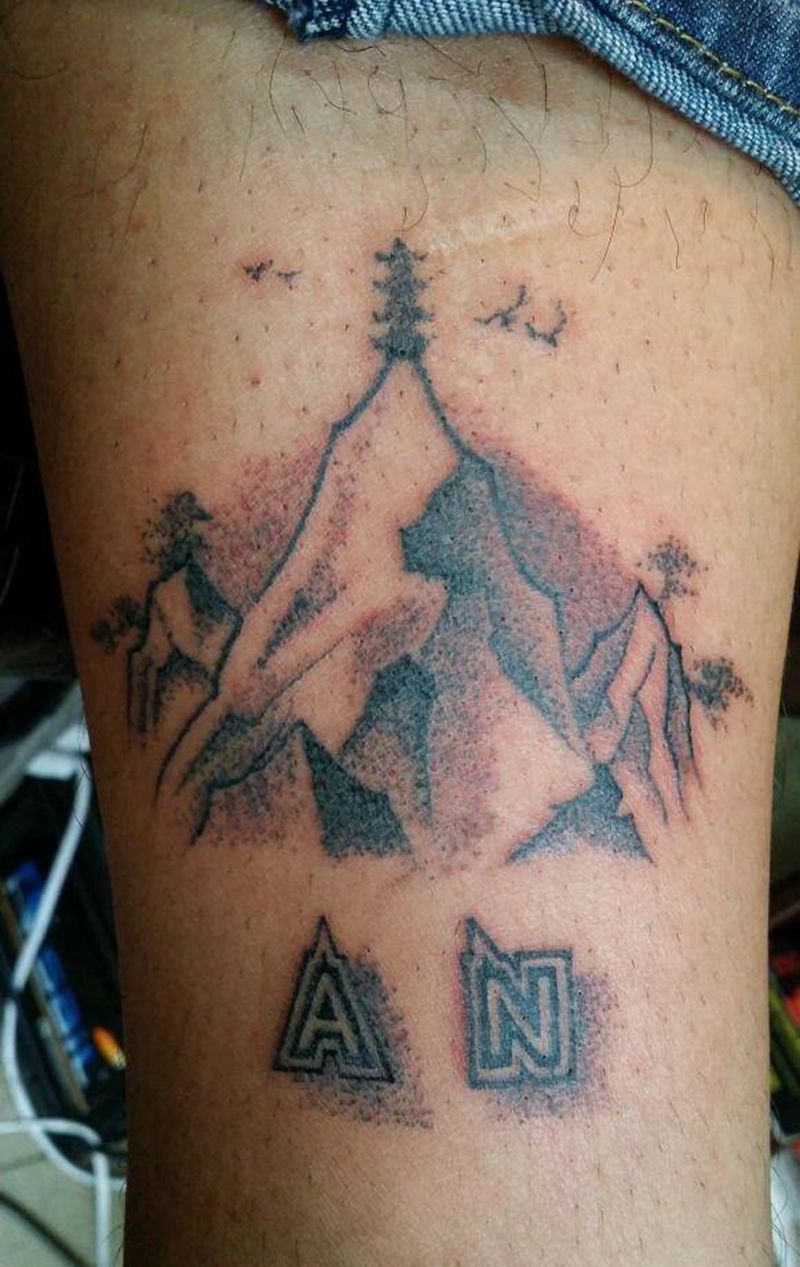 点刺纹身纹身图片_几何静物成品纹身图案