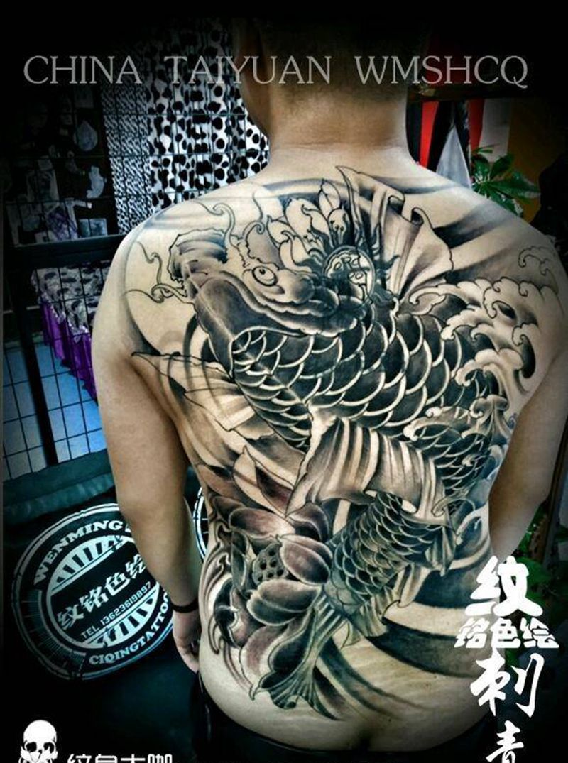 遮盖作品，未完成！纹身图片