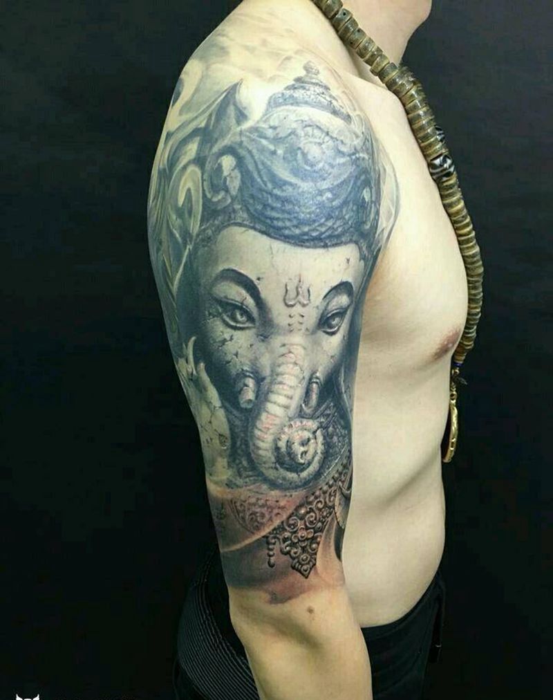 岳师傅的纹身作品纹身图片