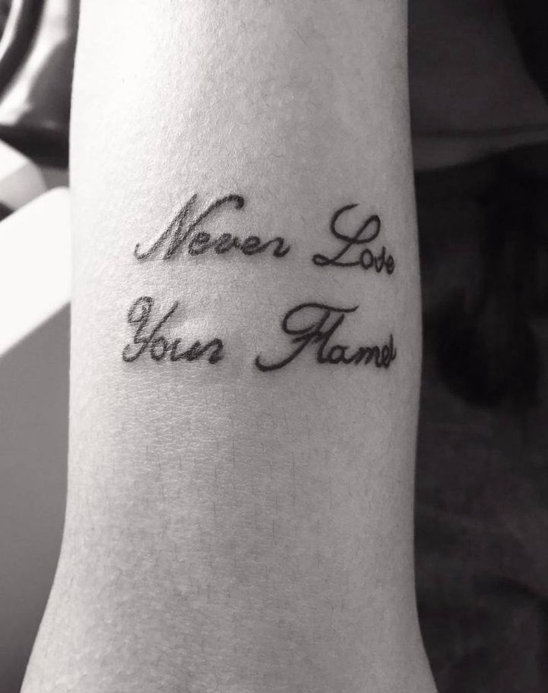 一组小清新纹身图片