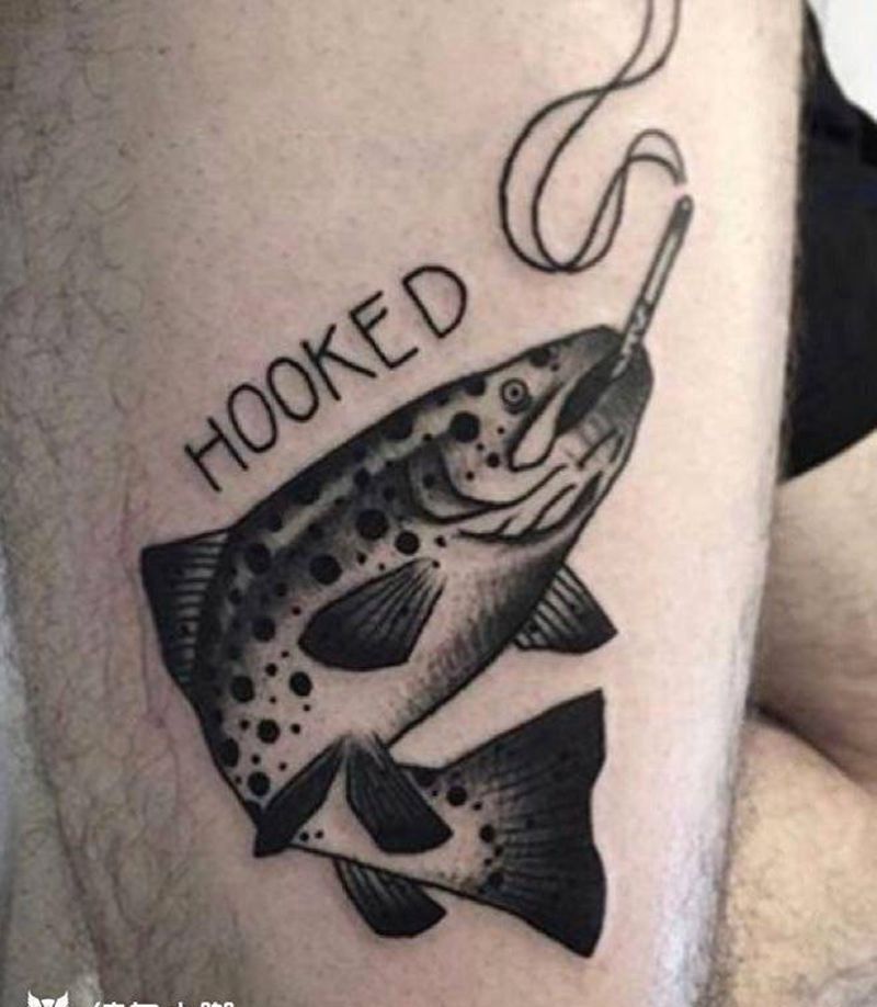 黑色幽默纹身图片