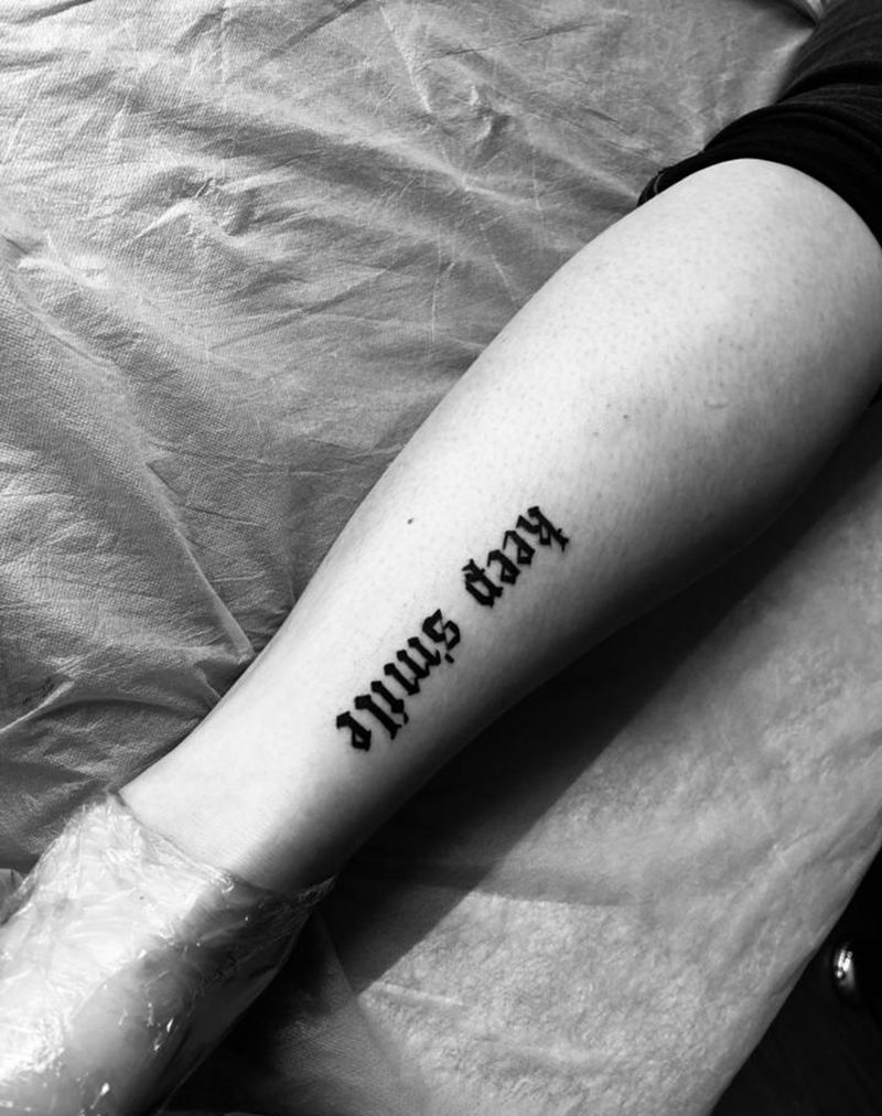 简约派纹身图片