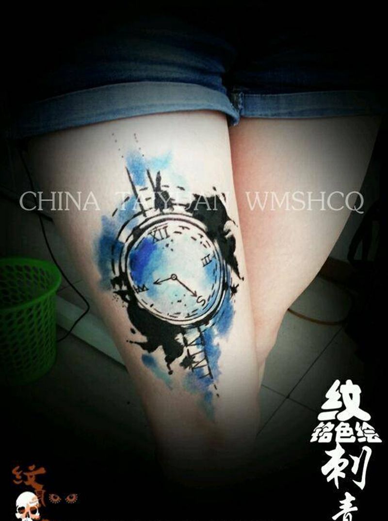 彩绘纹身纹身图片_原创纹身图案