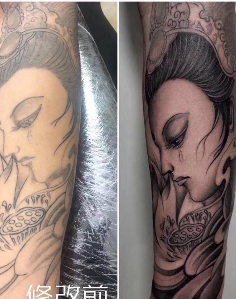 艺继纹身图片_手臂纹身图案