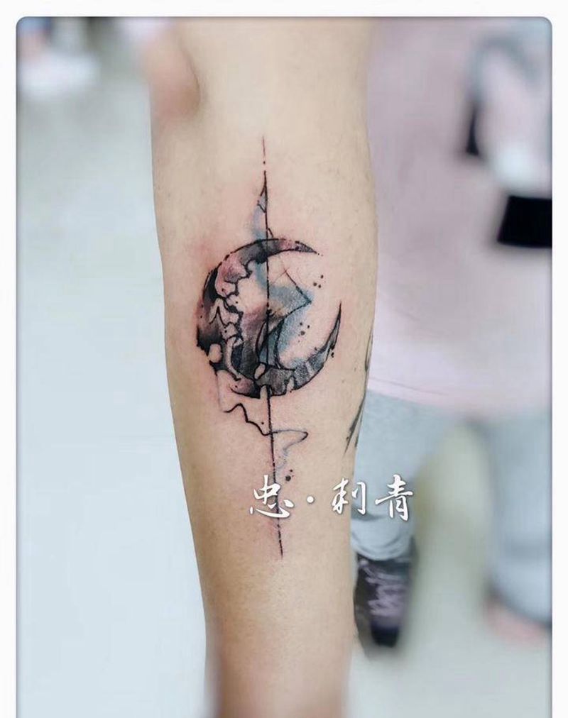 小清新纹身图片_手臂纹身图案