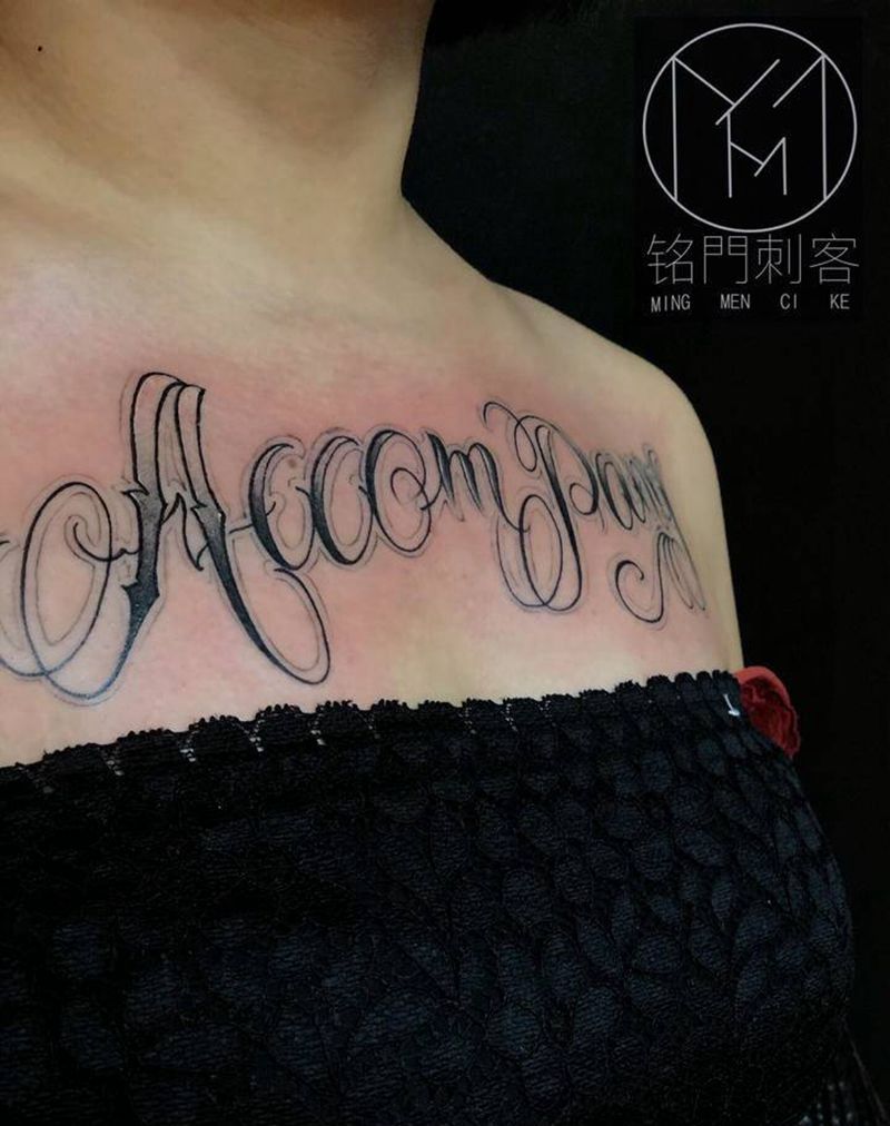 奇卡诺纹身图片_胸部纹身图案