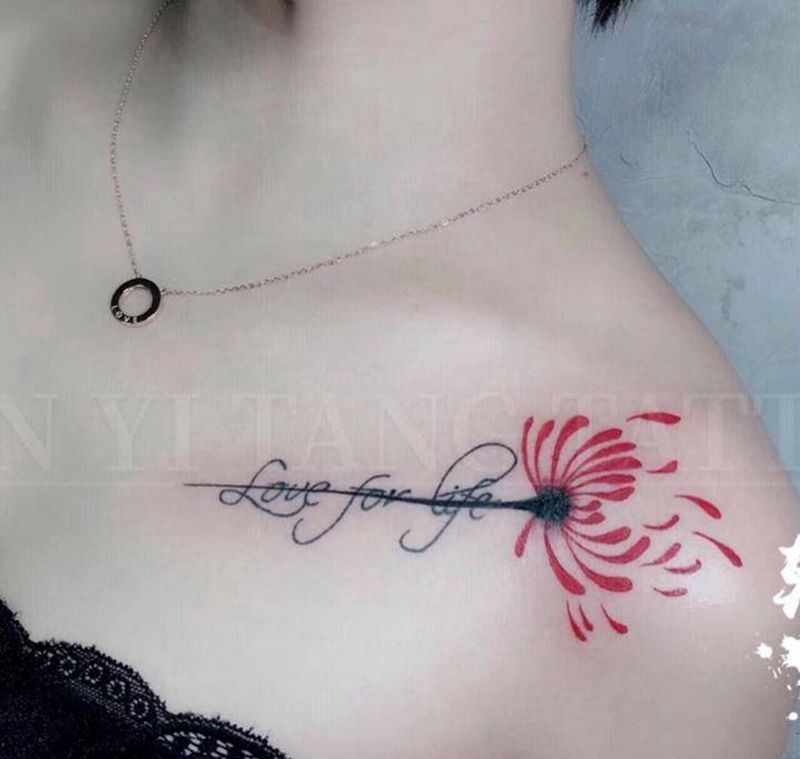 彼岸花纹身图片