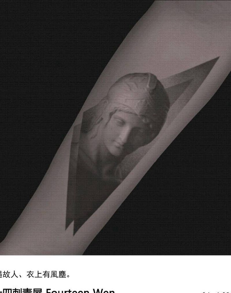 原创设计纹身图片_手臂欧美写实纹身图案