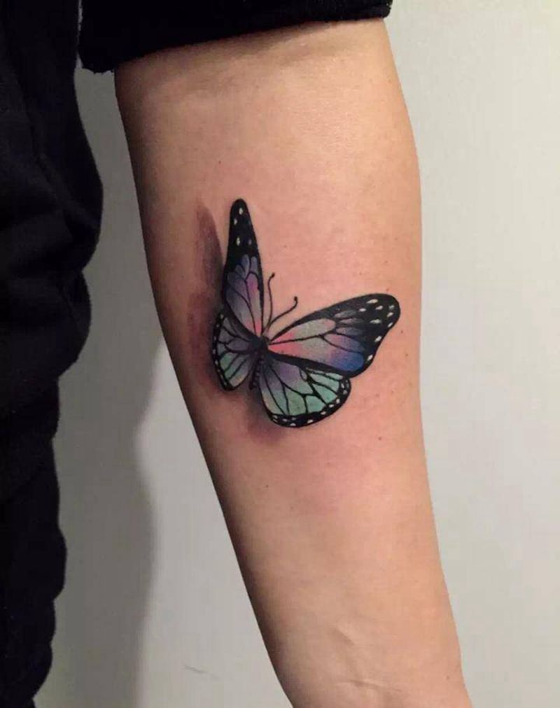 蝴蝶纹身纹身图片