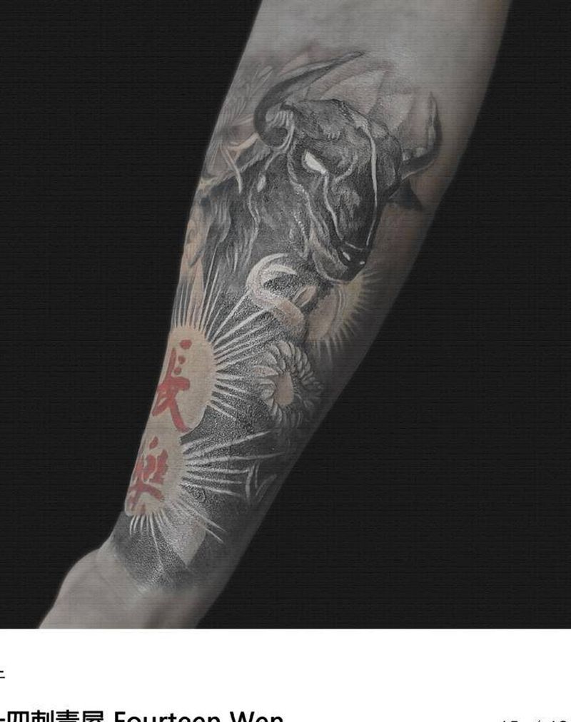 遮盖作品纹身图片_欧美写实纹身图案