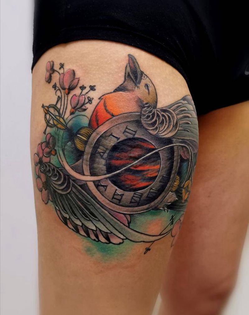 遮盖旧纹身纹身图片_腿部纹身图案