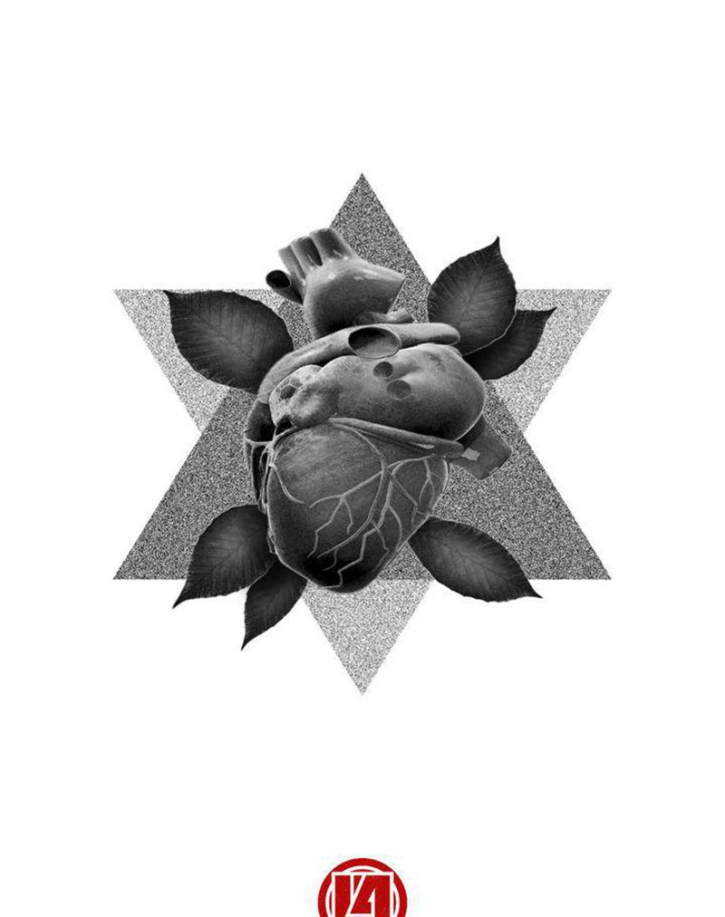 手稿纹身图片_点刺欧美写实纹身图案