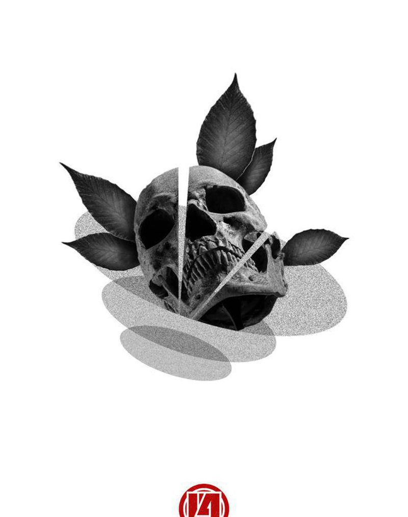 手稿纹身图片_点刺欧美写实纹身图案