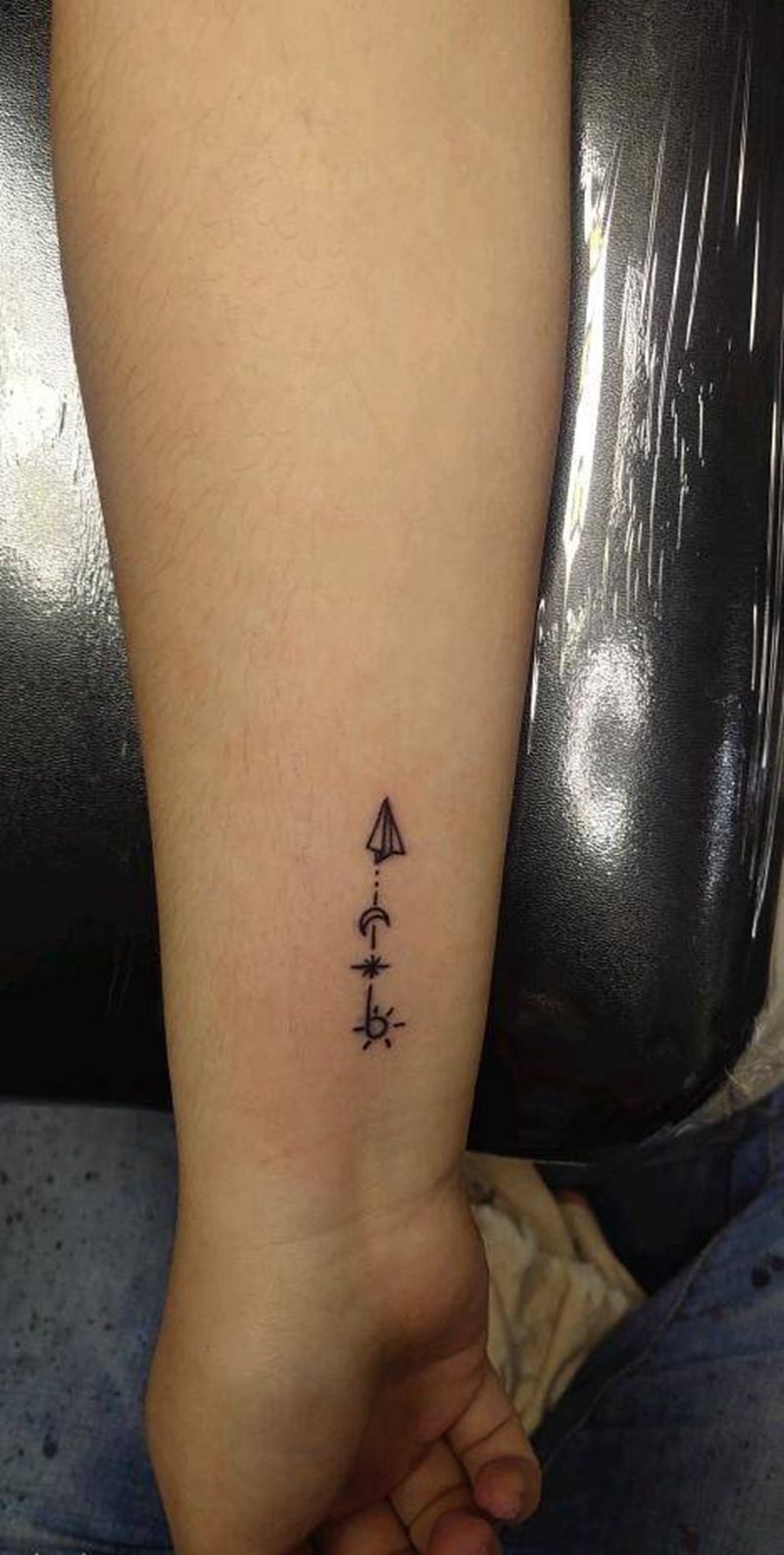 小清新纹身图片_手臂老传统纹身图案