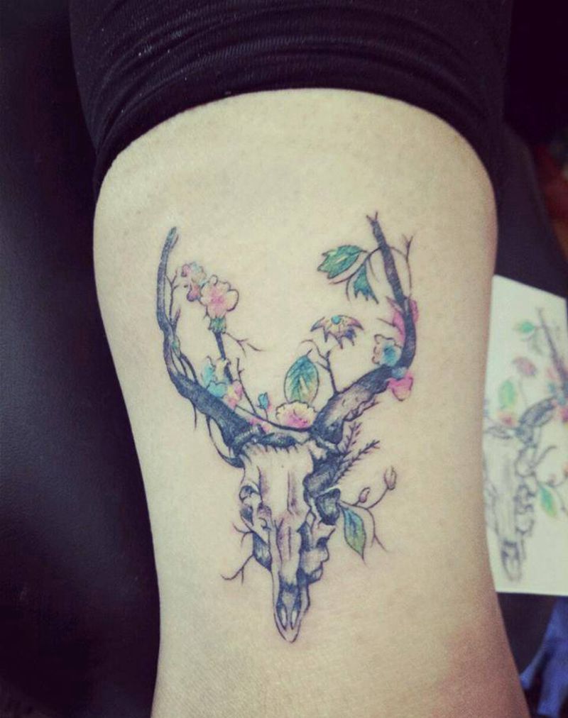 小清新纹身图片