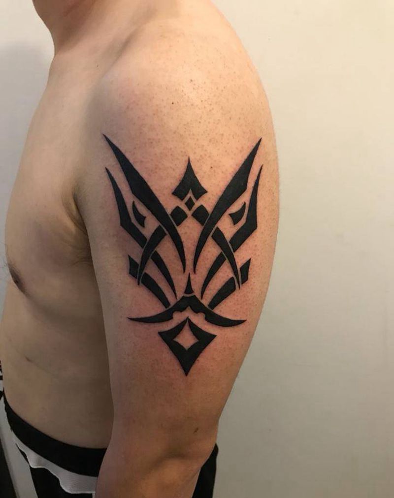 字体设计纹身图片