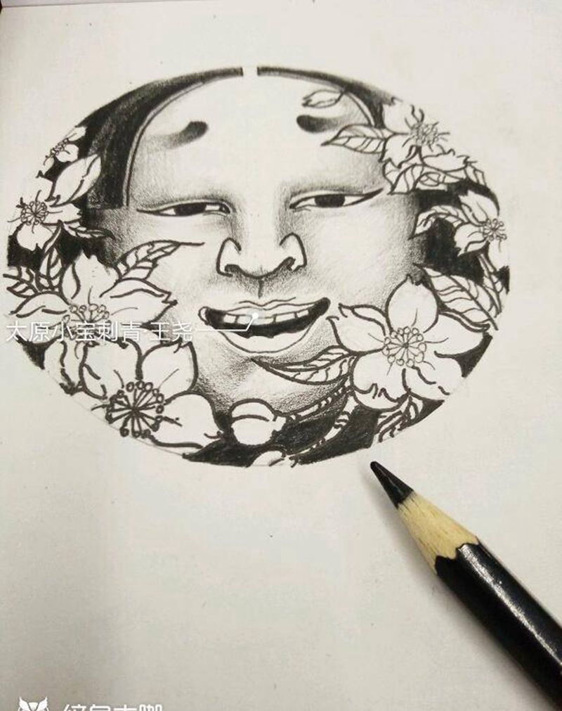 能具纹身图片_手稿纹身图案