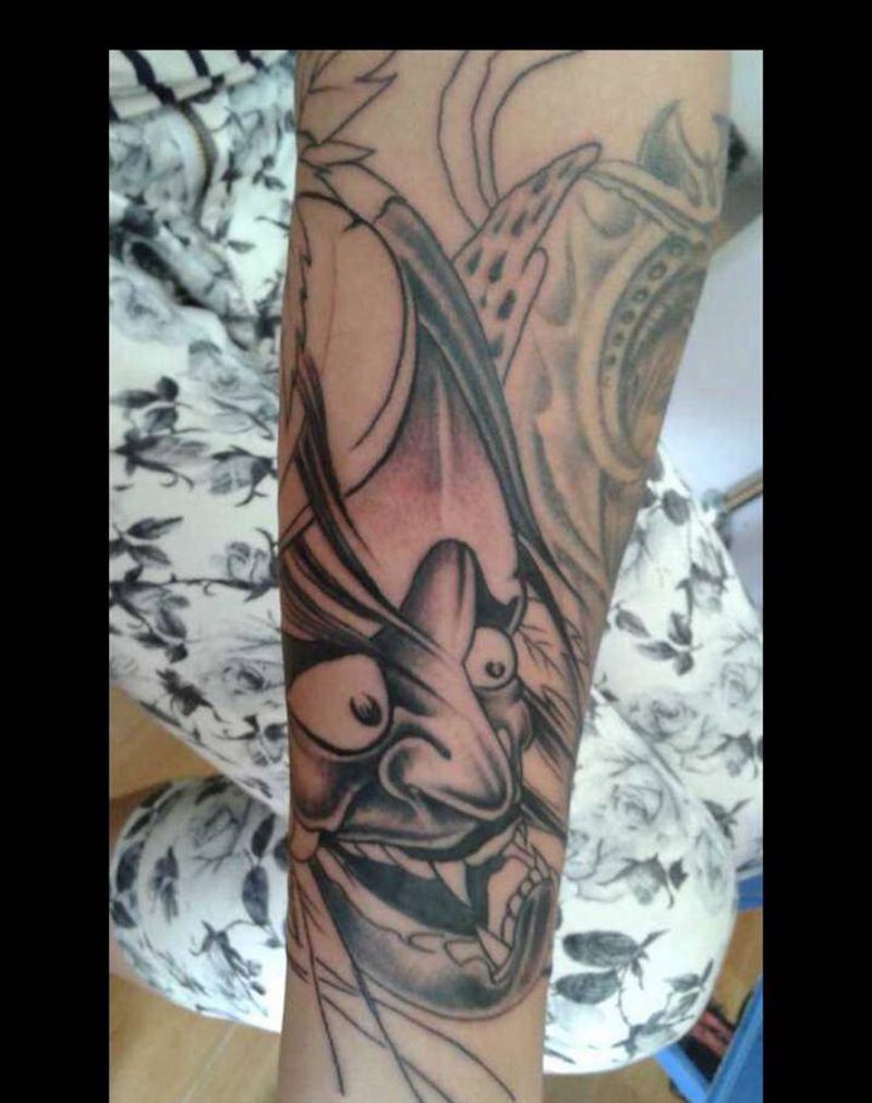 般诺包臂纹身图片_手臂纹身图案