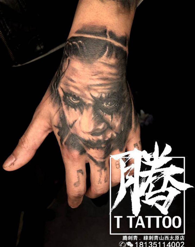 希斯莱杰版纹身图片