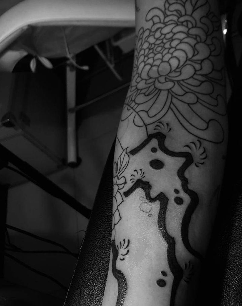 花臂纹身图片_老传统纹身图案