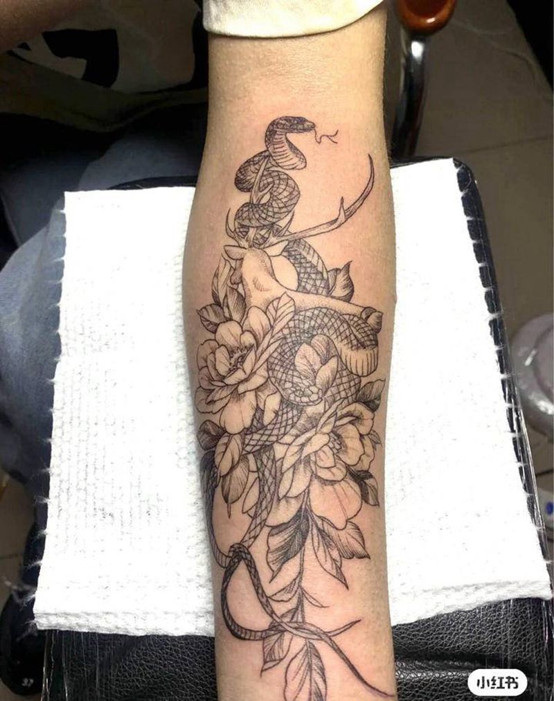 重新发一次纹身图片_手臂纹身图案