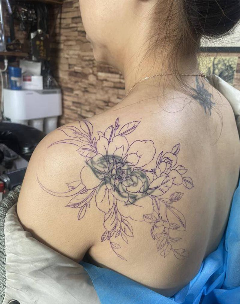 盖图纹身图片_新传统纹身图案