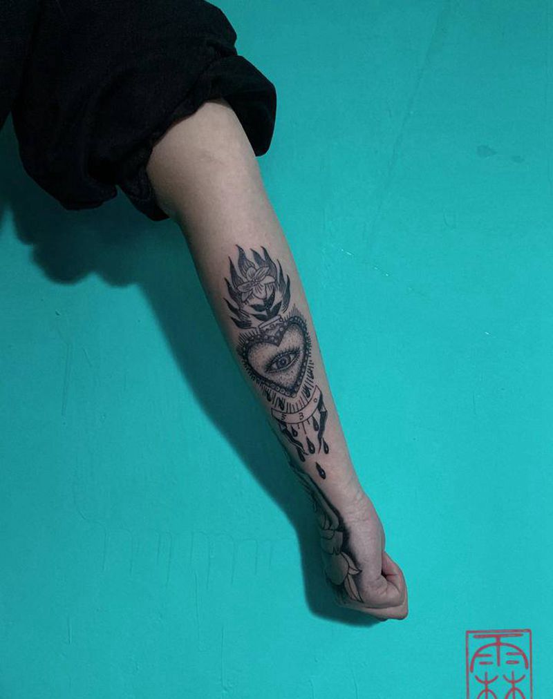 School 拼接开始纹身图片_Old School纹身图案