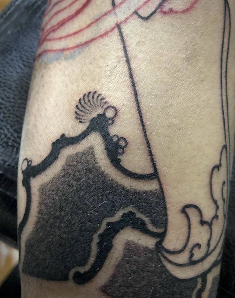 细节纹身图片_老传统纹身图案