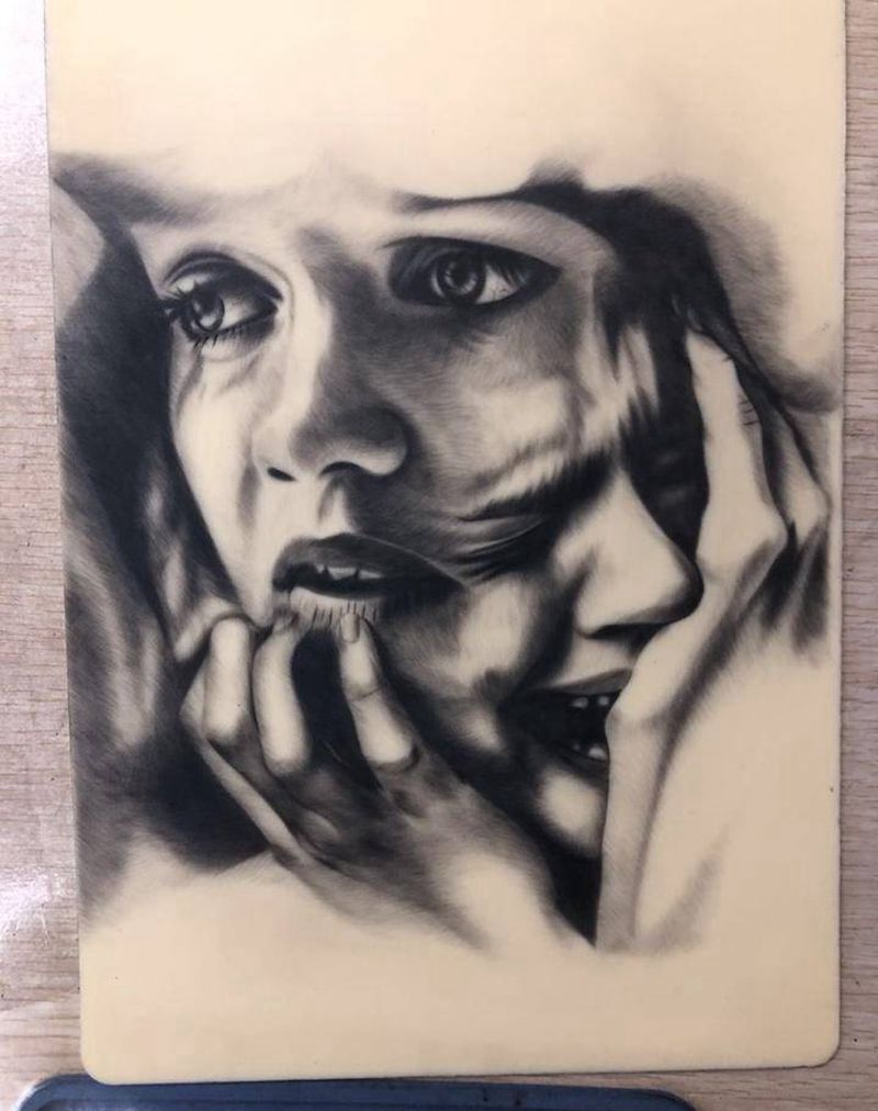 欧美写实纹身图片_腿部手臂Old School欧美写实纹身图案